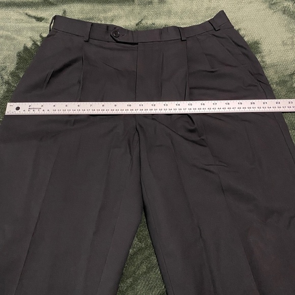 Brooks Brothers 346 Men's Black Wool Dress Pants Size W34/L29 - Picture 12 of 13